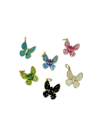 DUAL BUTTERFLY NECKLACE