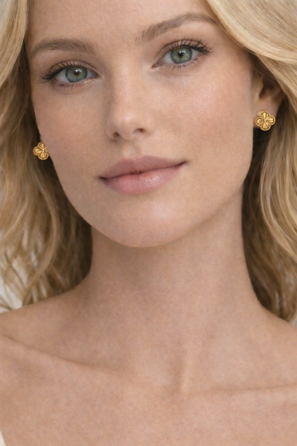 Quaterfoil Stud Earrings