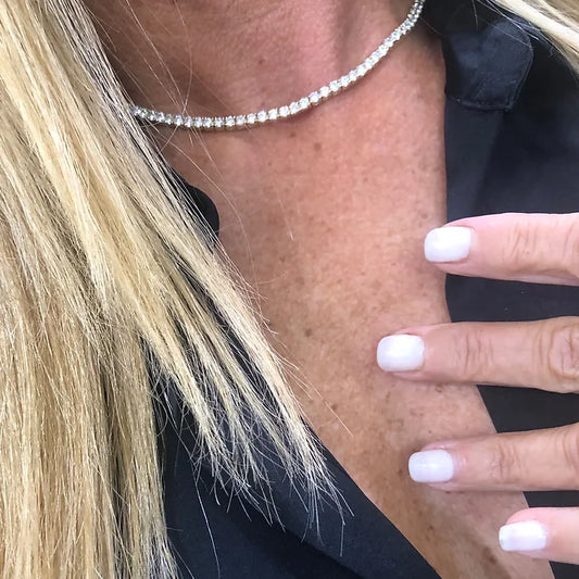 DIAMOND TENNIS NECKLACE