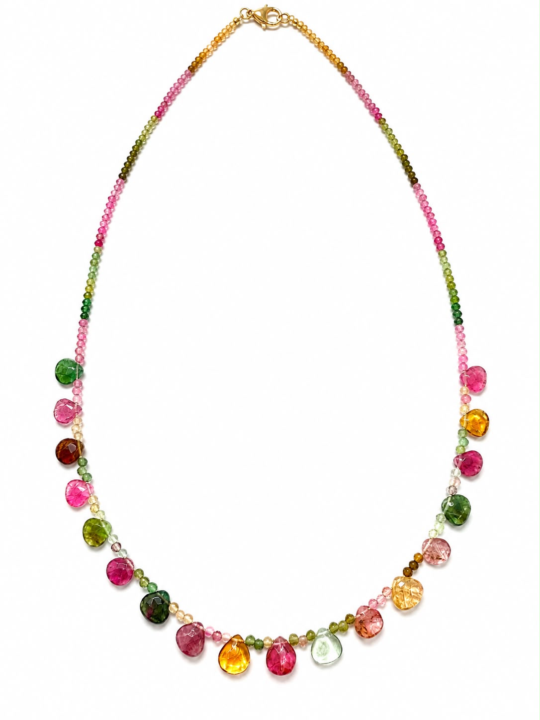 Tourmaline Briolette Necklace