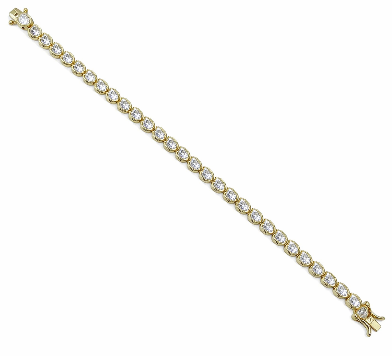 ALL HEARTS TENNIS BRACELET